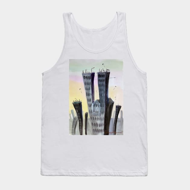 Ghost town Tank Top by diegomanuel